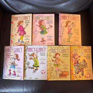 Nancy Clancy Soft Cover Novels 1,2, 4-8